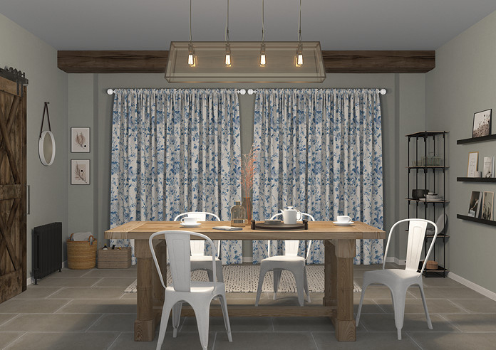 Amelie, Wedgewood - Made to Measure Curtains - Image 7